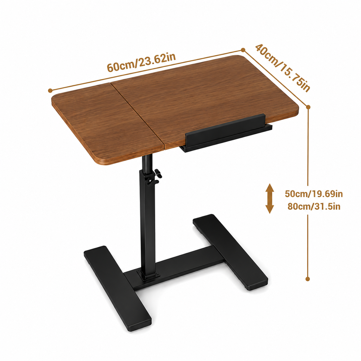 Table d'appoint inclinable — Bureau mobile multifonction